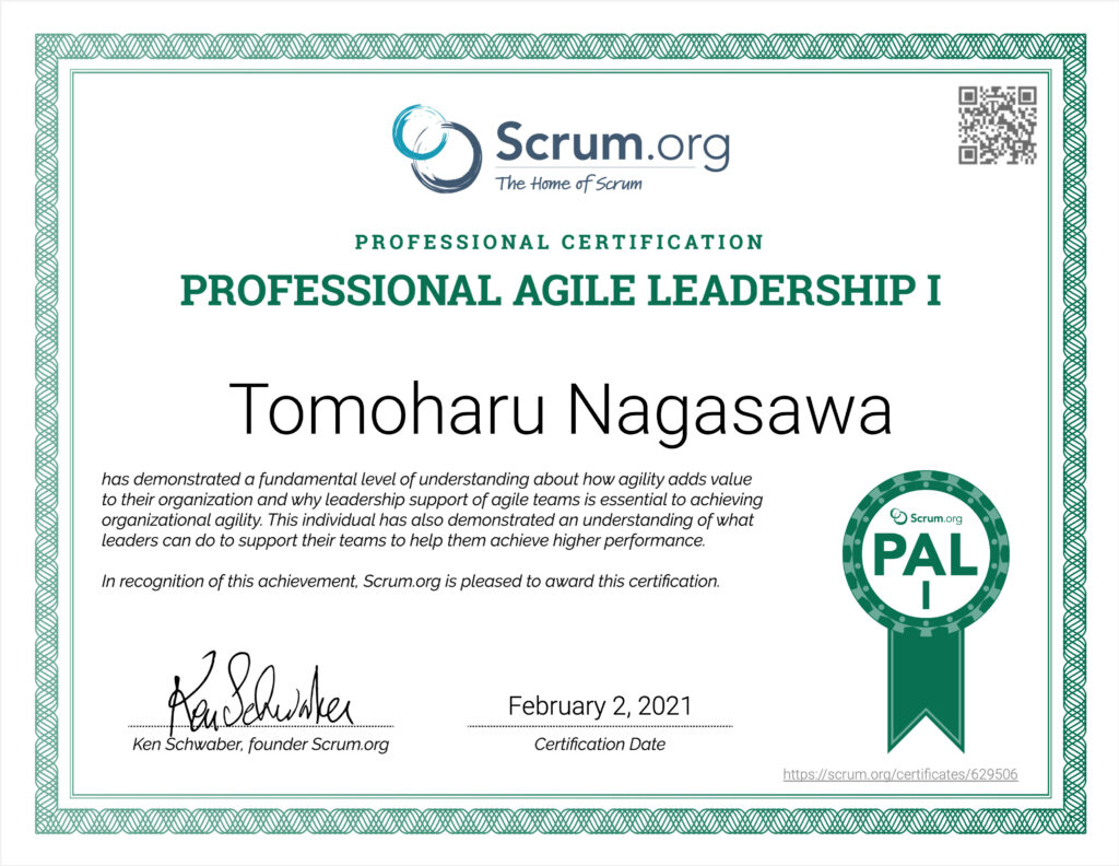 Professional Agile Leadership - Evidence-Based Management