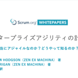 『エンタープライズアジリティの計測』ホワイトペーパーを翻訳しました