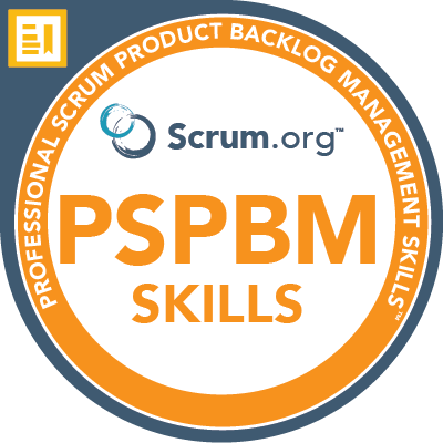 PSPBM - Professional Scrum Product Backlog Management Skills