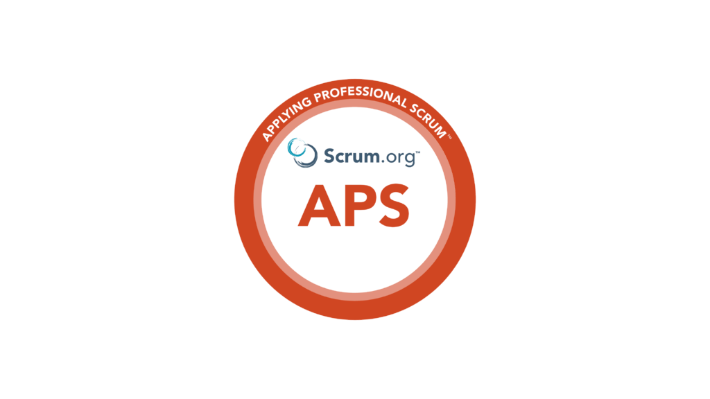 APS - Applying Professional Scrum APS - Applying Professional Scrum